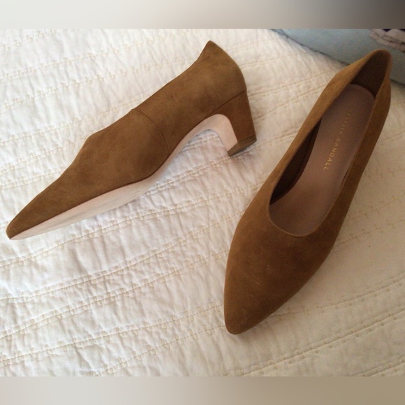 Loeffler Randall Maeve Cacao Suede Low Pump, 8.5 - Picture 4 of 11